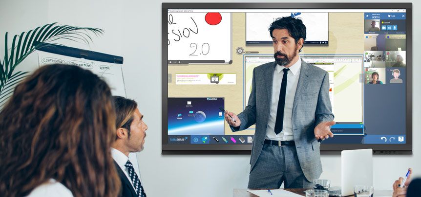 Qu'est ce qu'un écran plat interactif ? - Définition